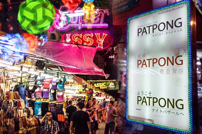 Chợ Patpong - Hoạt động về đêm ở Bangkok
