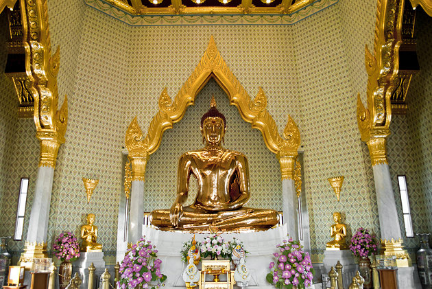 Wat Traimit – Chùa Phật Vàng Bangkok Thái Lan