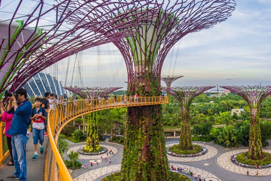 Garden by the Bay một công trình kiến trúc độc đáo ở Singapore