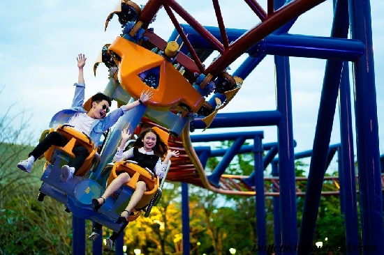 Top 10 trò chơi cảm giác mạnh tại công viên sun world park Đà Nẵng