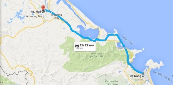 Đà Nẵng đi Huế bao nhiêu km? đi bao lâu - Phương tiện đi lại, đặt vé xe - Blog Du lịch Tự Túc Kitetravel