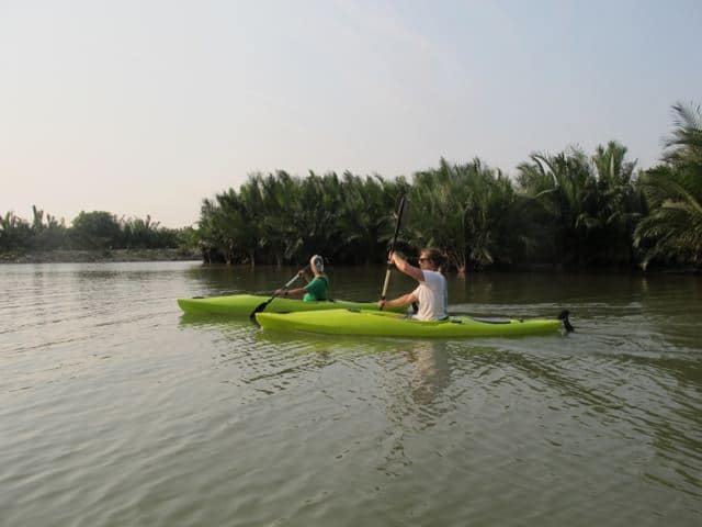 Tour Hội An Chèo Thuyền Kayak