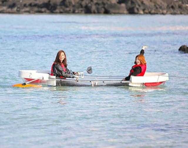 Chèo Kayak Trên Đảo Jeju Woljeongri