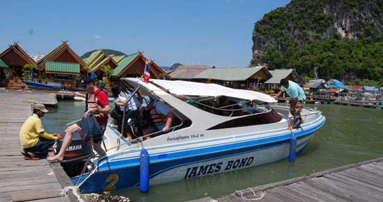 Tàu Cao Tốc Tham Quan Đảo James Bond Từ Krabi