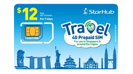 SIM 4G StarHub Singapore