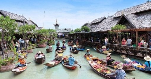 Vé chợ nổi Pattaya